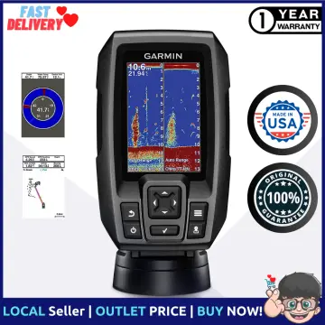 Garmin 010-01550-00 Striker 4 with Transducer, 3.5 GPS Fishfinder with  Chirp Traditional Transducer