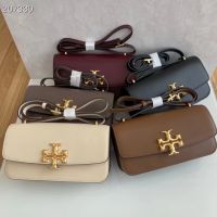 2023 new Tory Burch Eleanor Series Double T Logo Genuine Leather Shoulder Bag Messenger Bag No Ratings Yet