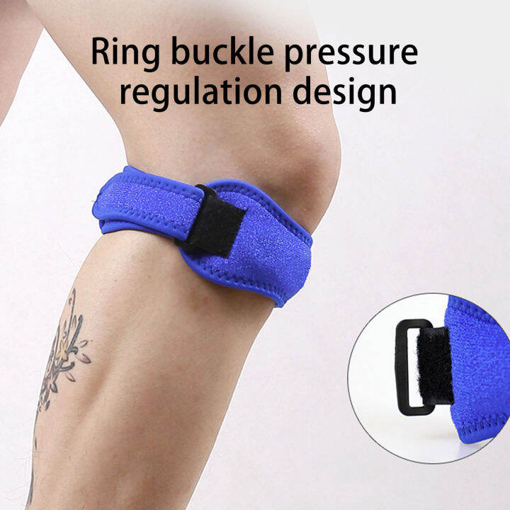 Shock Absorption Support Knee Brace Anti Slip Silicone Pads Knee Brace for Meniscus Tear and