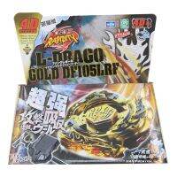 Toupie B-X Burst Beyblade Tol Fusion L-Drago Desttor ทำลายเกมสำหรับผู้เริ่มต้นหุ้มเกราะทองคำ DF105LRF ด้วยเครื่องยิง