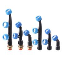 ✹✷♤ 1/4 Female Thread Sprayer Nozzle 1/2/3 Nozzle Head Garden Agriculture Greenhouse Irrigation Misting Nozzles