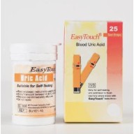 Hộp 25 que thử axit uric gút gout cho máy đo đường huyết 3 chỉ số Easy thumbnail