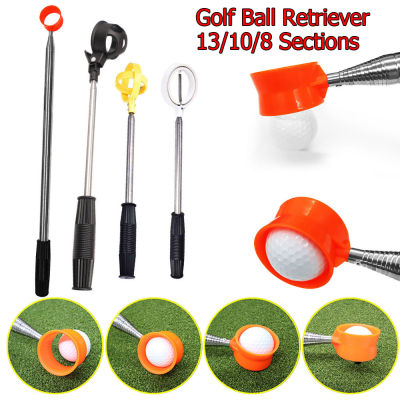 escopic Golf Ball Grabber เครื่องมือ13108ส่วน Freelandable Golf Ball Retriever สแตนเลส Ball Picker Pick Up Grabber