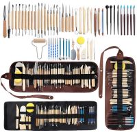 【CC】 Pottery Clay Sculpting Tools 11-99 Pcs/Set Wax Clays Carving for Modeling Set