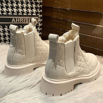 Women Snow Boots Ladies Winter Footwear Woman Cotton Shoes Female zapatos bajos Plush Warm Short Booties Ankle Botas Mujer 2021