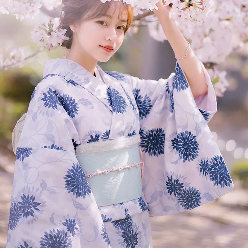 Hàng Mới Về] Kimono Truyền Thống Phong Cách Nhật Bản Cho Nữ Trang Phục  Đường Phố Lễ Hội Người Lớn In Hoa Kimono Châu Á Trang Phục Sân Khấu/Chụp Ảnh  | Lazada.Vn