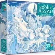Usborne Book and Jigsaw The Snow Queen Susanna Davidson Illustrated by Elena Selivanova 30ชิ้น หนังสือนิทาน และ จิ๊กซอว์