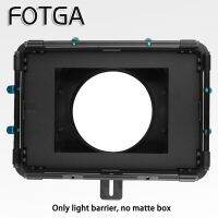 FOTGA อุปกรณ์ป้องกันไฟถังไล่สีกันแสงกล่องเคลือบ DP3000ชุดอุปกรณ์ถ่ายภาพแบบ5D2 16:9 4:3กล้อง BMCC สีแดงแบบ ONE Follow Focus Photography