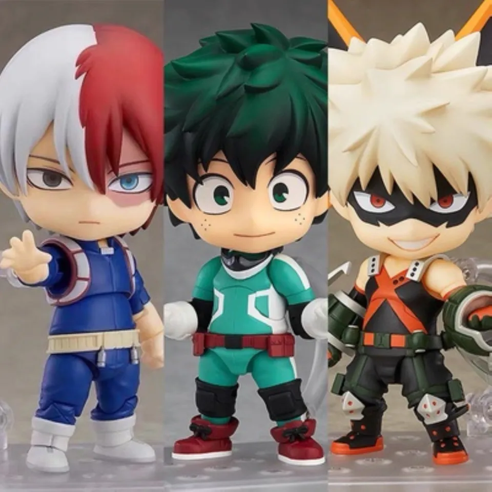 Boku no Hero Academia, Katsuki Bakugou, Midoriya Izuku, Todoroki Shouto.