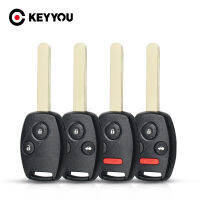 Early 10pcs 34BTN รถ REMOTE Key SHELL FOB สำหรับ Honda Fit CRV Civic Insight ridgelline HRV JAZZ Accord 2003-2013