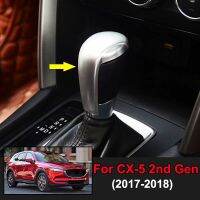 Newprodectscoming AX Car Styling Chrome Interior Gear Shift Knob Cover Trim Cap Sticker Badge Decoration For Mazda Cx 5 Cx5 2nd Gen KF 2017 2019