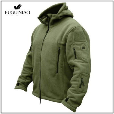 FUGUINIAO เสื้อแจ็คเก็ตเล่นกีฬา,เสื้อแจ็คเก็ตรักษาอุณหภูมิขนแกะกันน้ำกันลมผ้ากำมะหยี่แห้งเร็วใช้กลางแจ้ง
