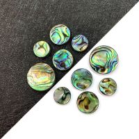 5pcs Flat Round Abalone Shell Ring Face Abalone Shell Beads DIY Jewelry Making Necklace Bracelet Earring Accessories Size10-20mm Beads