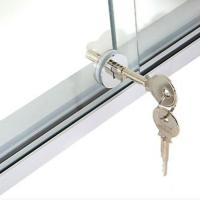 【CW】 Sliding Glass Showcase Lock Cabinet Display Drawer Push Door Ratchet All Keyed Alike