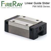 ✌☍✷ FireRay PMI MSB15S-N MSB20S-N Guide Slider Block Linear Guideway Carriage for CO2 Laser Engraving Cutting Machine