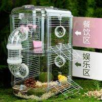 [COD] Xiaoxin hamster cage super large villa luxury double-layer easy to clean golden bear special full set