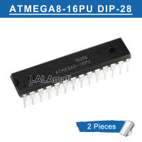 2pcs ATMEGA8-16PU DIP-28 ATMEGA8 16PU DIP28 DIP AVR 8-bit Microcontroller Programmable Flash new original