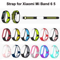 Watch Strap for Xiaomi Mi Band 6 5 Wristband Silicone Bracelet Wrist Straps MiBand 5 6 band5 band6 Sport Smartwatch Accessories Smartwatches