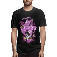 เสื้อยืดคอกลมเสื้อยืด พิมพ์ลาย Killer Queen Jjba Jojo Bizarre Adventure สีเทาเข้ม S-5XL