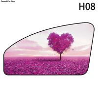 Car Magnetic Sun Shades Creative Cartoon Design Car Window Sunshade Curtain UV Protection Car Sun Visor Heat Shield Shade Kids