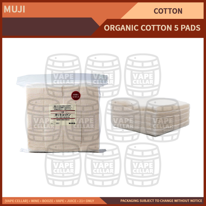 Tingi Muji Organic Cotton 5 Pads Lazada PH