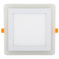 ดาวน์ไลท์ LED EVE SKYBLUE SQUARE 542822 16 วัตต์ BLUELIGHT/WARMWHITE