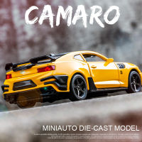 D Iecast 1:32อัลลอยรถรุ่นเชฟโรเลต Camaro ขนาดเล็ก Sportcar อย่างรวดเร็วและโกรธโลหะยานพาหนะของขวัญเด็กคริสต์มาสของเล่นเด็ก