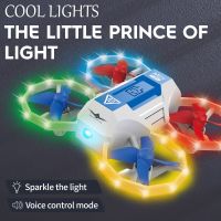 KF601 New Mini Aircraft With Music And Lights For Beginners Quadcopter Easy To Control RC Helicopter Children Toys Birthday Gift