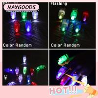 MAXG 5/10pcs ตลก บุคคลที่โปรดปราน คริสต์มาส ปีใหม่ ของเล่นนิ้วเรืองแสง ไฟ LED ขึ้น แหวนเรืองแสง กระพริบในความมืด