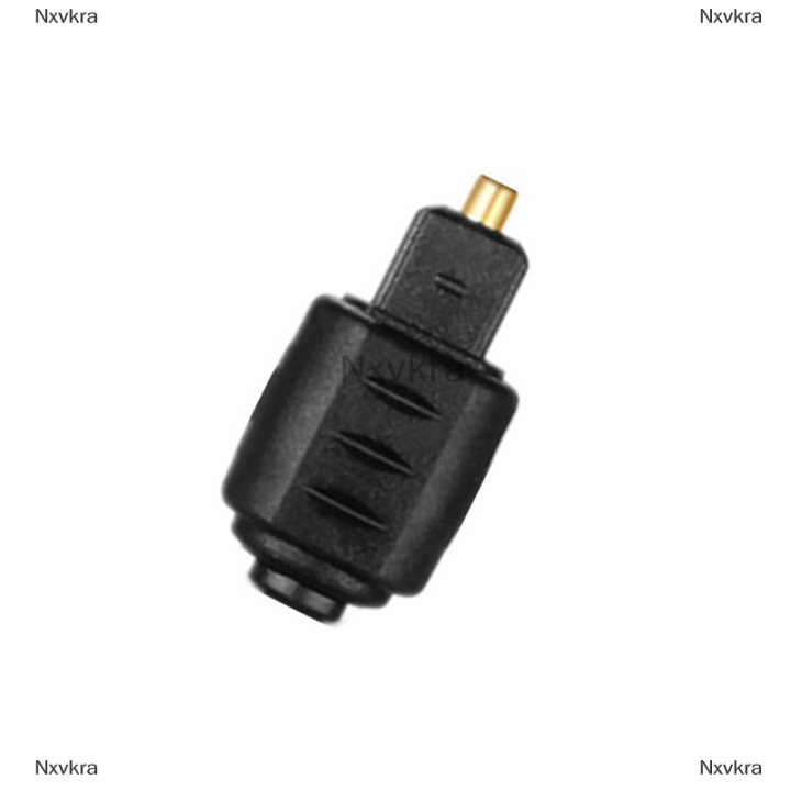 Nxvkra Mini Optical O Adapter 3.5mm Female Jack To Digital Square