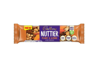 ?อาหารนำเข้า? Nuttier Peanut &amp; Almond In Milk Chocolate Cadbury ? 40g (2Pc)