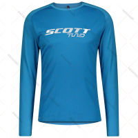 Scott Long-Sleeved Mens DH Off-Road Motorcycle Speed Surrender MTB Quick-Drying Sweatshirt