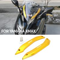 โชกระจกรถจักรยานยนต์์ Deflectors Windscreen Bracket Bars Stent CNC สำหรับ Yamaha XMAX 300 400 X-MAX 125 250 X-MAX400 X-MAX300