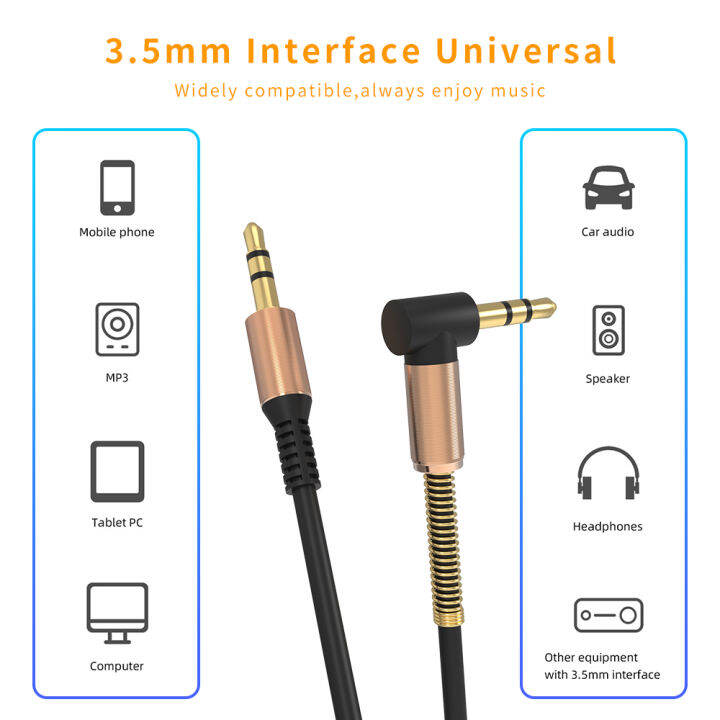 car-aux-cord-1m-nylon-jack-audio-cable-3-5-mm-to-3-5mm-aux-cable-male-to-male-cloth-audio-aux-cable-gold-plug-for-iphone-speaker