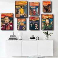 Phoebe Buffay Show Wall Art รูปภาพสัตว์ Scream Photo ภาพวาดผ้าใบ Salon Home Decor Cuadros Ultra ยอดนิยมตกแต่งบ้าน