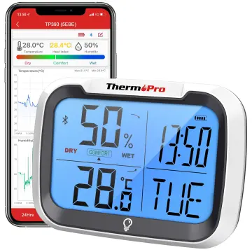 Buy ThermoPro TP157 Digital Indoor Hygrometer Thermometer online