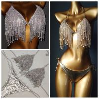 newest 2020 crystal bikini diamond swimwear biquini diamond bikini beachwear popular swim suit rhinestone swimsuits bikini