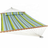 2022 Hotsale Cheap Soft Stripe Camping Outdoor Portable Cotton Swing Hammock