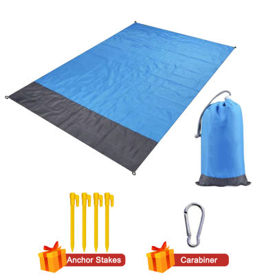 NEW Camp Mat Waterproof Beach Blanket Outdoor Grounding Mat Mattress Picnic Pocket Carpet Rug Portable Folding Sleeping Bed Pad