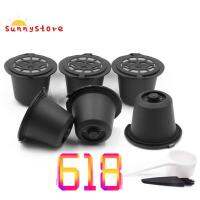 ✢ High quality products i cafilas 6 Reusable Nespresso Capsules Refillable Coffee Capsule Filter Compati