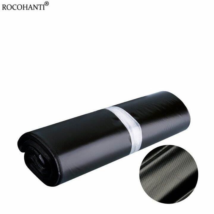 50X Custom plastic mailing bag black poly mailer t shirt package with gold logo printed Lazada PH