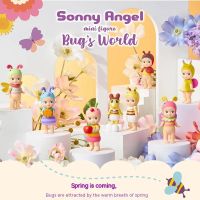 Sonny Angel Bug World Series Blind Box Toys Anime Figure Butterfly Dragonfly Cute Decoration Dolls Kawaii Model Toy Kids Gift