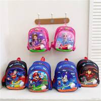 Sonic Mario Iron Man Backpack Student kindergarten Large Capacity Breathable Fashion Personality Multipurpose Bags