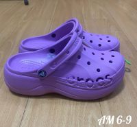 รองเท้าแตะ แตะCrocs Baya Clog size:W6-W9 ทรงสวย สูงขึ้นอีก 5-6 cm. รองเท้าแตะหัวโต รองเท้าแตะลำลอง รองเท้าแตะสำหรับชาย-หญิง (สินค้าพร้อมส่ง) AMC006  Store [BKK]