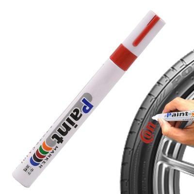 Car Scratch Repair Pen Automotive Tire Marking Paint Pen With Aluminum Tube Home DIY Marker Touch-Up Paint Kit For Home Car Adhesives Tape