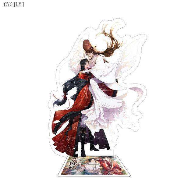 anime-tian-guan-ci-fu-keychain-hua-cheng-xie-lian-plate-desk-decor-arcylic-stand-for-friends-collection-ornament-accesories-15cm