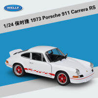 Welly 1:24 1973ปอร์เช่911 RS รถสปอร์ตจำลองสูงยานพาหนะ D Iecast ล้อแม็กโลหะรุ่นรถ B141