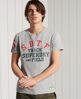 SUPERDRY TRACK &amp; FIELD GRAPHIC T-SHIRT 185 เสื้อยืด สำหรับผู้ชาย