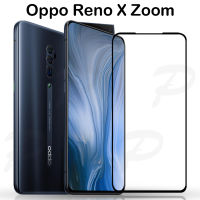 ฟิล์มกระจก นิรภัย เต็มจอ กาวเต็มแผ่น ออปโป้ รีโน่ 10เอ็กซ์ ซูม ขอบสีดำ For OPPO Reno 10X Zoom Full Glue Tempered Glass Screen (6.6 ) Black