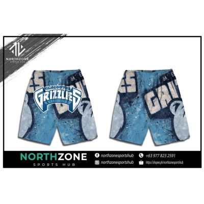 NBA Vancouver Grizzlies Full Sublimation Short with two sided pockets (SHORT)